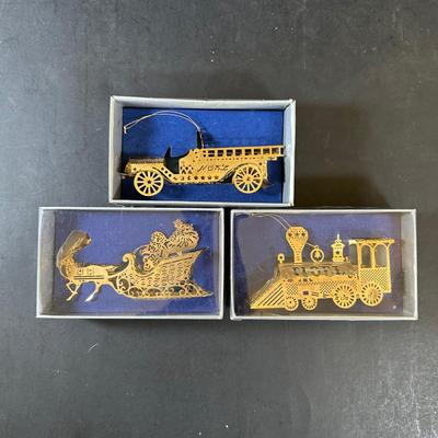 LOT 159K: Vintage Christmas Ornament Collection - Lenox & More