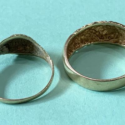 14k Yellow Gold Rings - 5.5 grams total