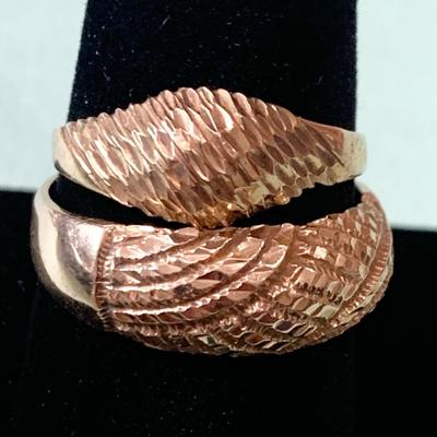 14k Yellow Gold Rings - 5.5 grams total