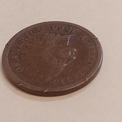 1864 U. S. Mint Indian Head Penny Circulated (76A)