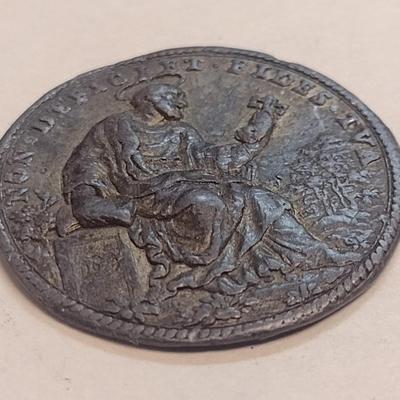 1679 Bronze and Copper Medallion 'The Peace of Nijmegen' Single Faced (81)