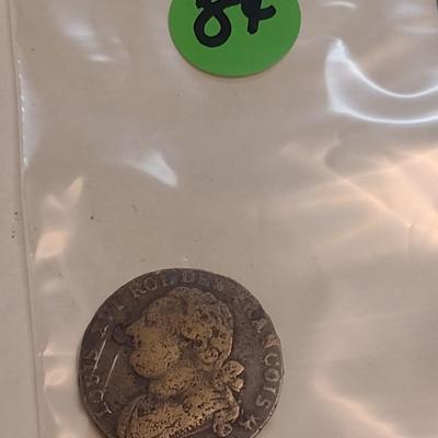 1793 Louis XVI 12 Deniers Copper Coin (84)