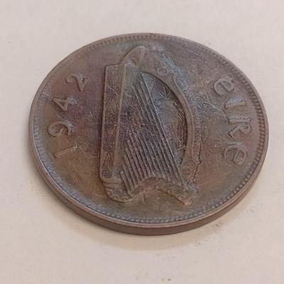 1942 Irish Eire Bronze Penny (88)
