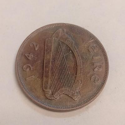 1942 Irish Eire Bronze Penny (88)