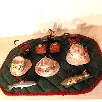 TREE ORNAMENTS FOR THE FISHERMAN IN YOUR LIFE