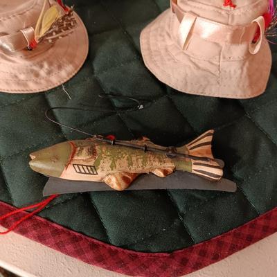 TREE ORNAMENTS FOR THE FISHERMAN IN YOUR LIFE