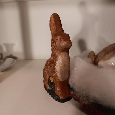 LARGE FITZ & FLOYD RABBIT