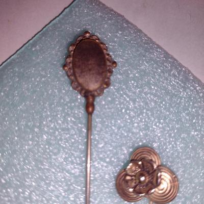 Pair of Long Hat Pins (#15)