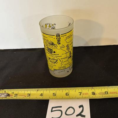 Vintage Hazel Atlas 1950s New Mexico Tumbler