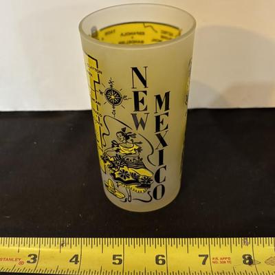 Vintage Hazel Atlas 1950s New Mexico Tumbler