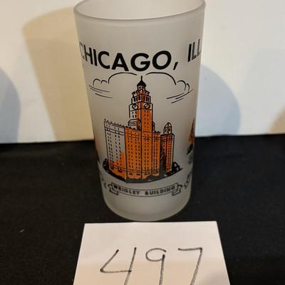 Vintage Hazel Atlas Chicago, Illinois Tumbler