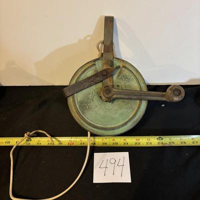 Vintage retractable Clothesline