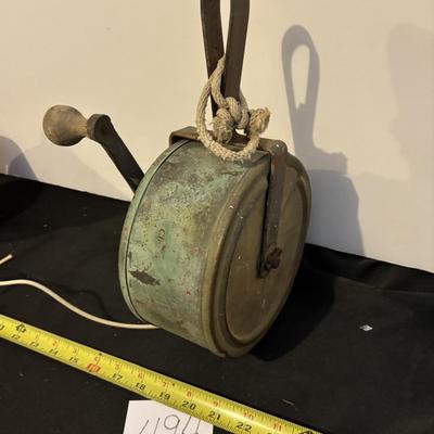 Vintage retractable Clothesline
