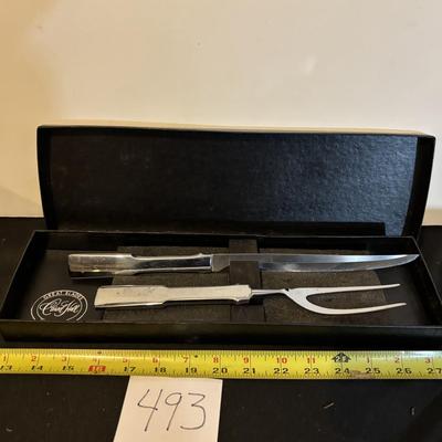 Vintage Carving Set