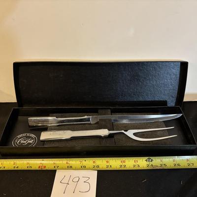 Vintage Carving Set