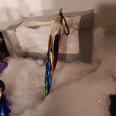 CHRISTOPHER RADKO AND 2 OTHER RADKO STYLE ORNAMENTS