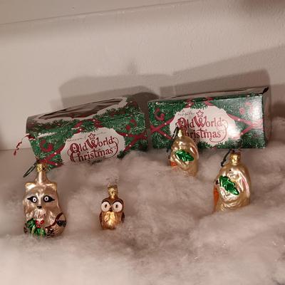 OLD WORLD CHRISTMAS ORNAMENTS