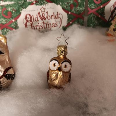 OLD WORLD CHRISTMAS ORNAMENTS