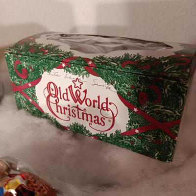 2 OLD WORLD ORNAMENTS