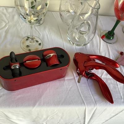 K709 Wine Glass Carafe , Glasses, Openers