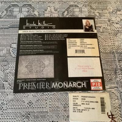 DR722 Large Nicole Miller Area Rug 7’11” x 10’ `