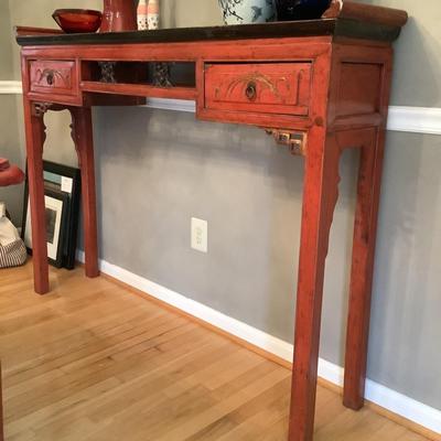 DR723 Red Chinese Sideboard
