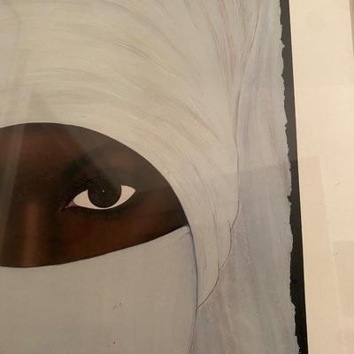 "Behind the Veil" signed and numbered Print by Dexter