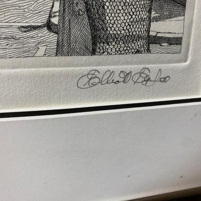 Hello Broadway," Elliot Engel signed print