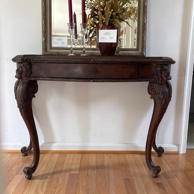 F730 Chippendale Style Console Table