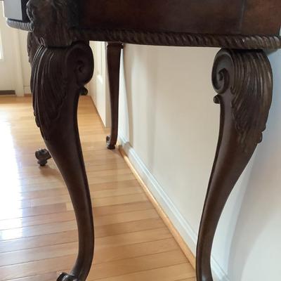 F730 Chippendale Style Console Table