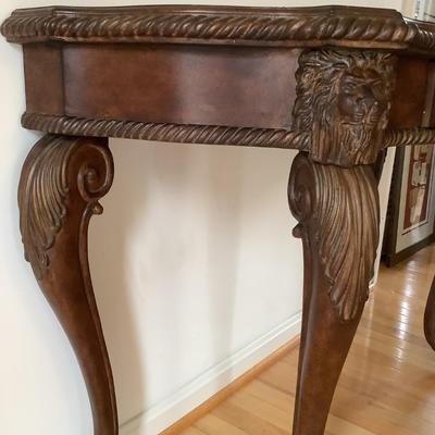 F730 Chippendale Style Console Table