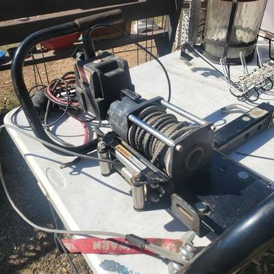 4000 lb winch $150