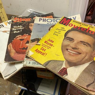 Vintage magazines about Movies