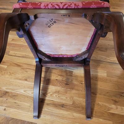 Eight Queen Anne Wooden Chairs (DR-EL)