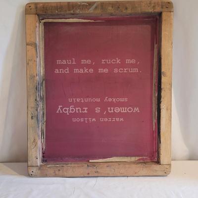 Warren Wilson Women's Rugby Silk Screen (DR-EL)