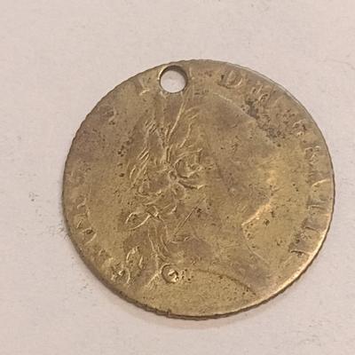 1790 King George III Brass Gaming Token Coin (91)