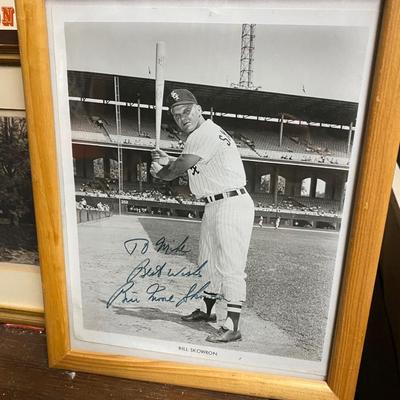 Bill 'Moose' Skowron autograph
