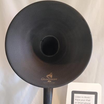Gramophone Acoustic Amplifier (Restoration Hardware) for Mobile Devices (LR-EL)