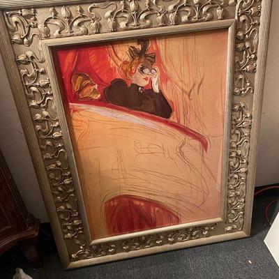Henri De Toulouse-Lautrec - La Loge Art Print