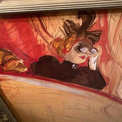 Henri De Toulouse-Lautrec - La Loge Art Print