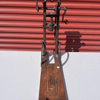 1800's Beam Auger Drill