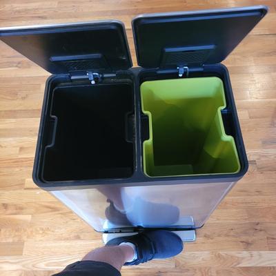 Simpli-Magic Trash and Recycling Bin (K-EL)