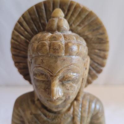 Carved Soapstone Buddha Statues (GB1-EL)