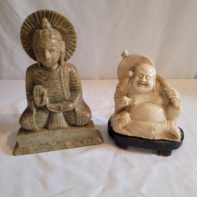 Carved Soapstone Buddha Statues (GB1-EL)