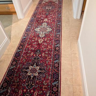 Large Hand Made Runner Rug