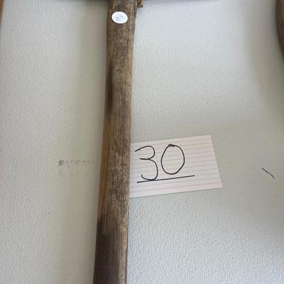 Railroad spike hammer