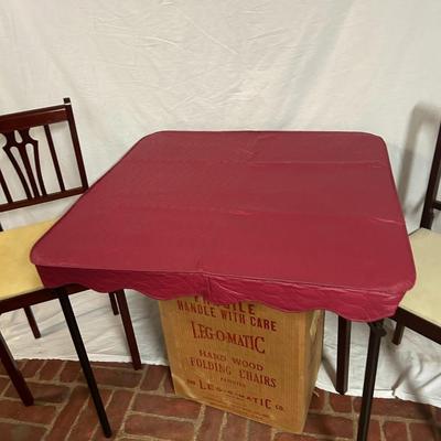 Tables and Chairs, Oh My!