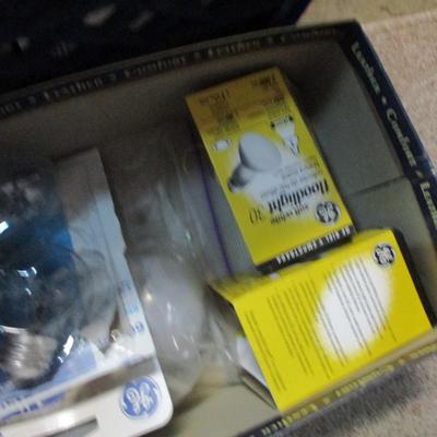Assortment Of Light Bulbs Various Sizes