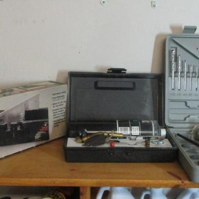 Jorgensen Miter Box With Saw Benz O Matic Set 1.2" Electric Impact Drill