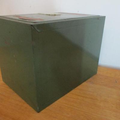 Small Metal Parts Cabinet Approx 5 3/4" x 8 1/2" x 6 1/4"